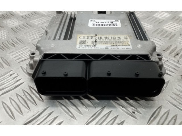 Блок управления двигателем Блок управления 03L906022MK, 03L906022B   Audi A4 S4 B8 8K