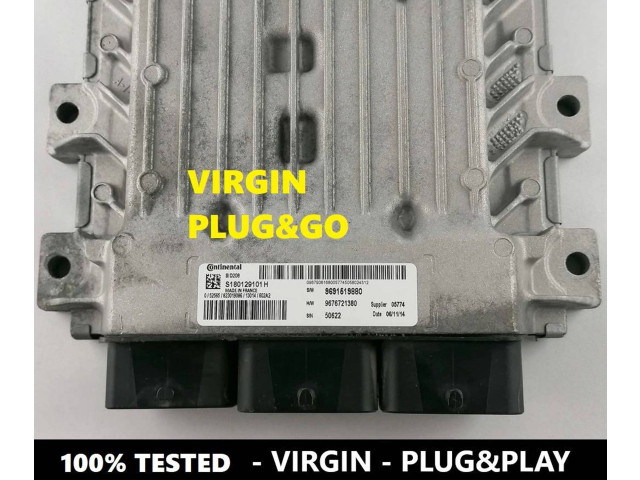 Комплект блоков управления S180129101H, 9691519880   Citroen Jumper