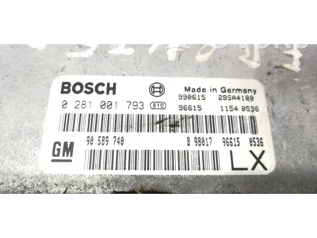 Řídící jednotka 90589740, 28SA4100   Opel Frontera B 1999