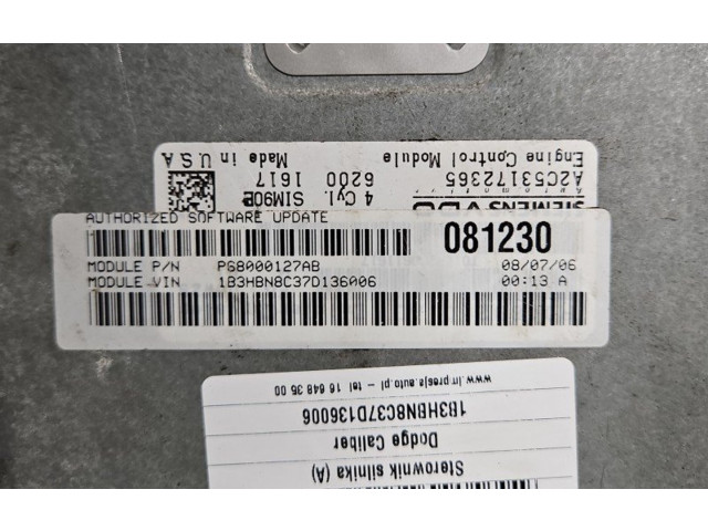 Řídící jednotka P68000127AB, IMPRK1428230   Dodge Caliber 2006