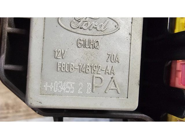   Pojistková skříňka F80B14B192AA, E4034552   Mazda 2 2004