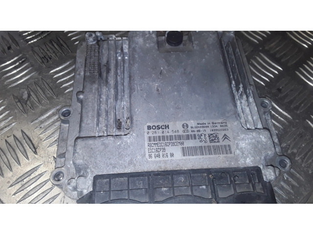 Řídící jednotka 0281014548, 9664801680   Peugeot 807 2008