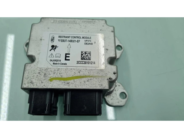Блок подушек безопасности EB3T14B321EF, CENTRALITAAIRBAG   Ford Ranger