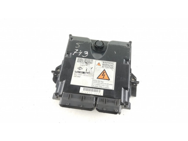 Řídící jednotka 23710EB33A, MB2758003613   Nissan Navara D40 2007