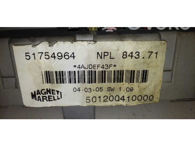 Pojistková skříňka Řídící jednotka BSM 51754964   Opel Corsa  1999