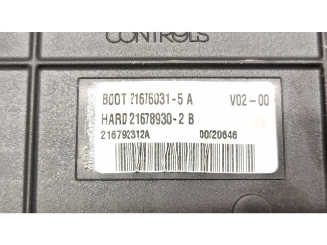 Řídící jednotka 9655660280, 9653962780   Citroen C5 2005