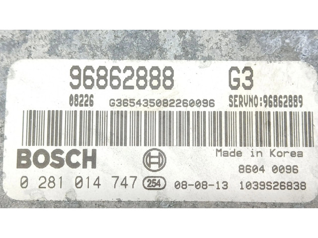 Řídící jednotka 96862888   Chevrolet Epica 2009