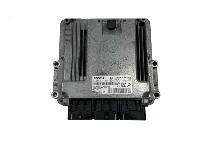 Блок управления двигателя 0281013666, 9663757980   Citroen C-Crosser