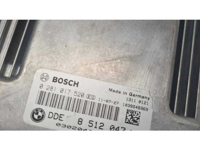 Řídící jednotka 8512047, 030204168   BMW 3 E90 E91 2011