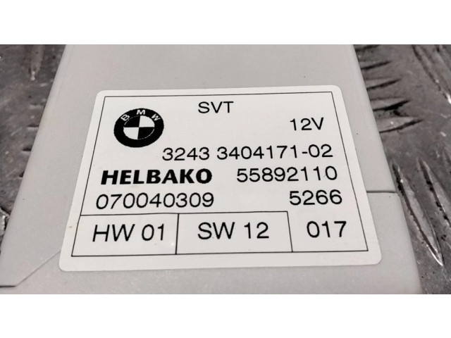 Блок управления 55892110, 3243340417102   BMW X3 E83