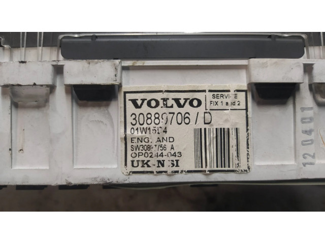 Панель приборов SW30897756, 30889706d   Volvo S40, V40       