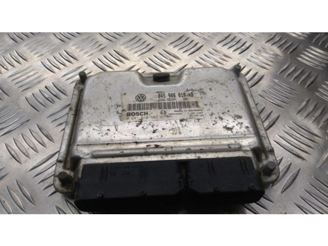 Блок управления двигателя 045906019AB, 0281010503   Volkswagen Polo IV 9N3