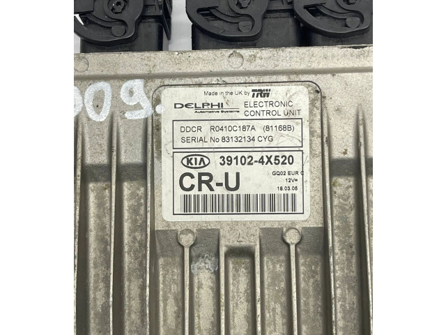 Блок управления двигателя 39102-4X520   KIA Carnival