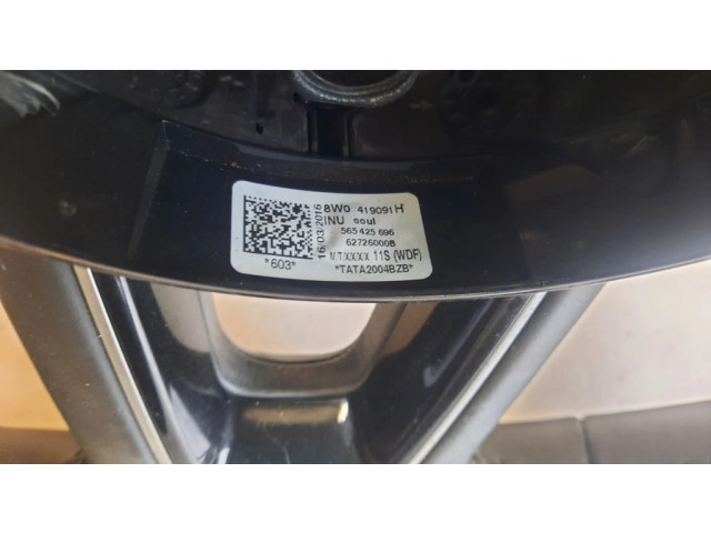 Volant Audi A4 S4 B9 2016 8W0419091, 8W0419091H  