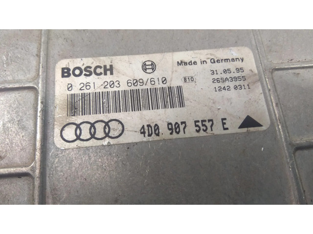 Блок управления двигателя 061203609, 4D0907557E   Audi A8 S8 D2 4D