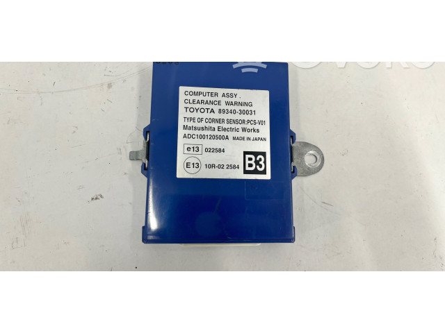 Блок управления парковки 8934030031, 10R022584   Lexus GS 300 350 430 450H