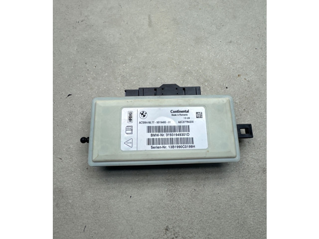 Блок подушек безопасности 31931949301D, 9319493   BMW 7 F01 F02 F03 F04