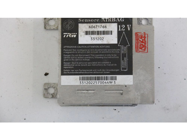 Блок подушек безопасности 60671766, 60671766   Alfa Romeo 166