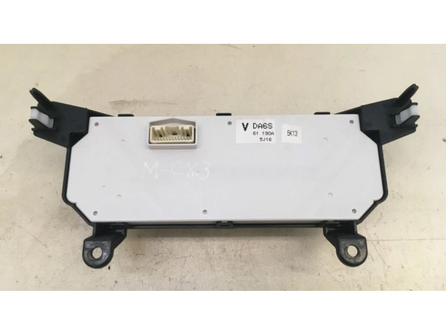 Блок управления климат-контролем DA6S61190A, 5J16   Mazda CX-3