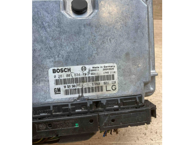 Řídící jednotka 0281001634, 90569348   Opel Vectra B 1996