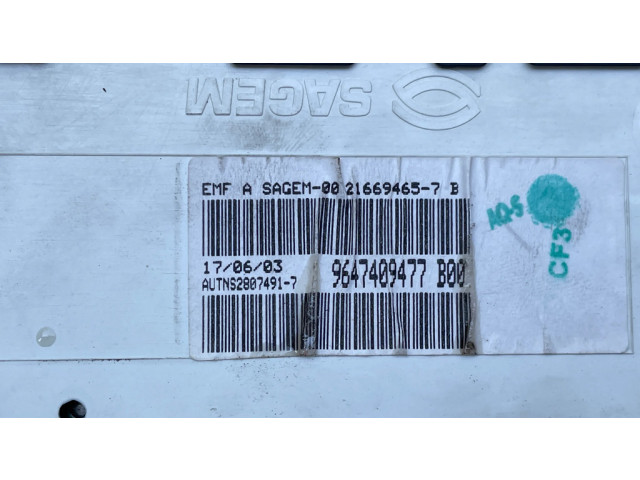 Дисплей    9647409477   Citroen C3