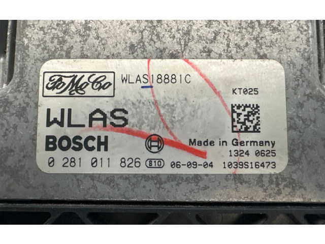 Řídící jednotka WLAS18881C, 0281011826   Mazda BT-50 2007