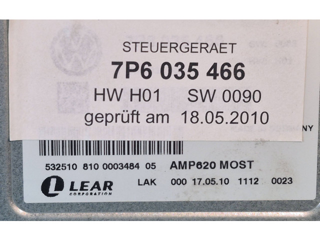 Řídící jednotka 7P6035466, 18052010   Volkswagen Touareg II 2012