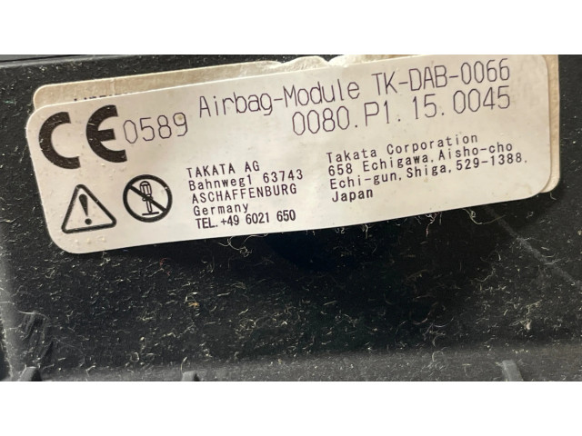 Подушка безопасности водителя 496021650, TKDAB0066   Honda FR-V