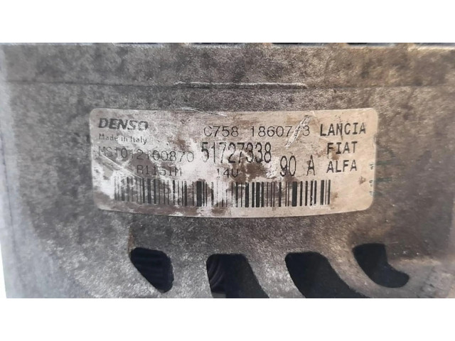 Генератор 51727338, ALTERNADOR   Fiat Bravo 1.9     