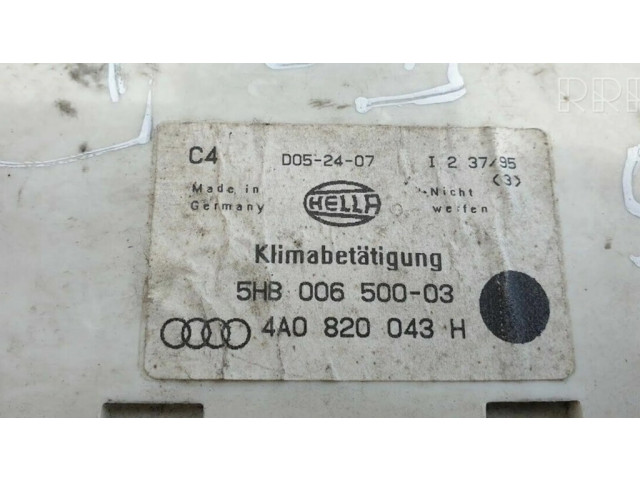 Блок управления климат-контролем 4A0820043H   Audi 100 S4 C4