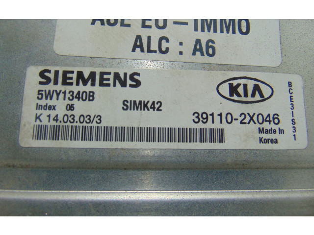 Řídící jednotka 391102X046   KIA Rio 2004