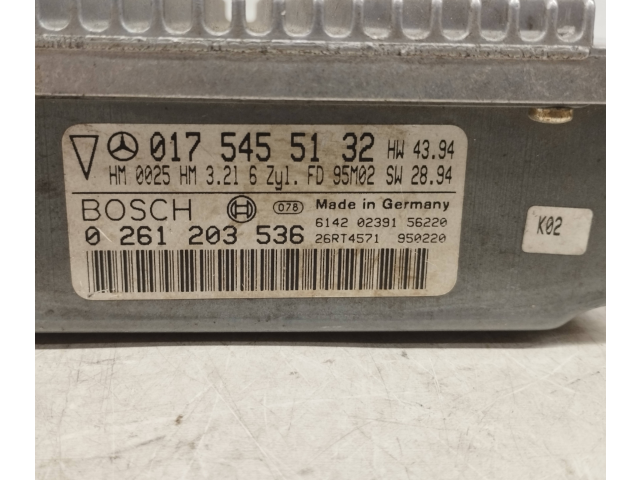 Řídící jednotka 0175455132, A0175455132   Mercedes-Benz E W124 1994