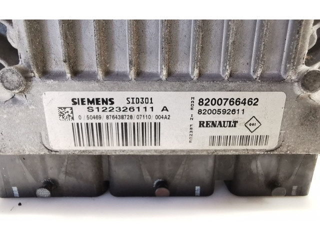 Блок управления двигателя 8200766462, S122326111   Renault Megane II