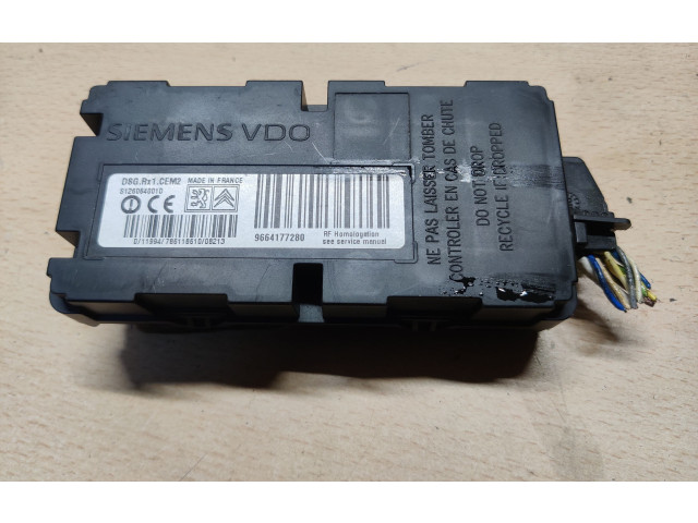 Блок управления 9664177280   Citroen C6