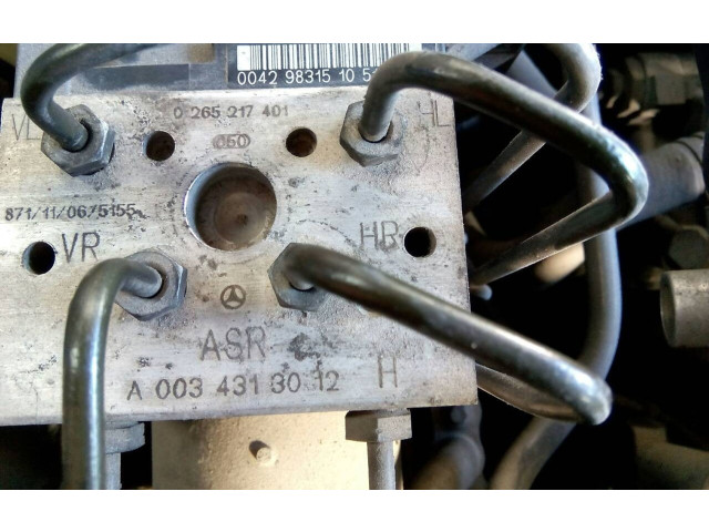 Jednotka ABS 0265217401, A0034313012   Mrcedes-Benz E W210 1999