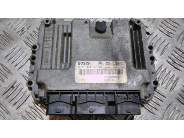 Блок управления двигателя 0281010769, 8200184294   Renault Megane II