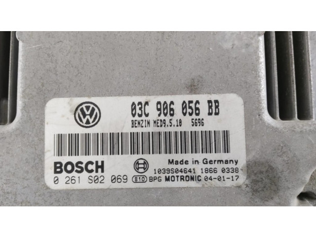 Řídící jednotka 03C906056BB, 0261S02069   Volkswagen Touran I 2004