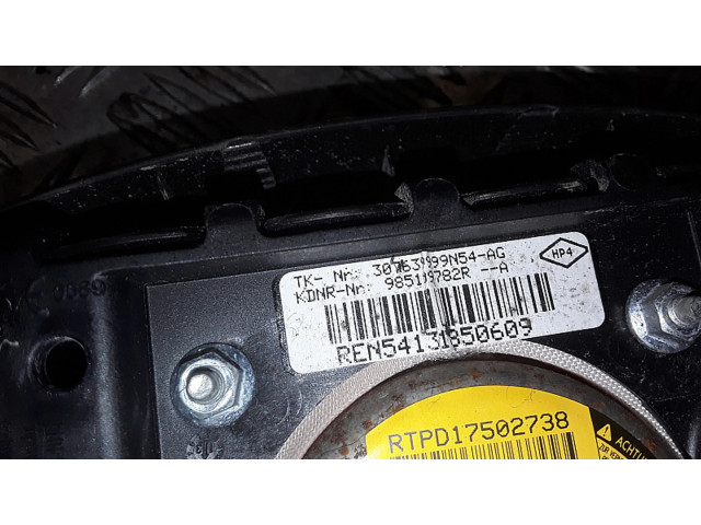 Подушка безопасности водителя 985109782r   Renault Sandero II