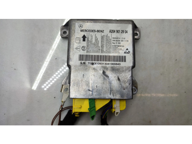 Блок подушек безопасности A2049012904   Mercedes-Benz GLK (X204)