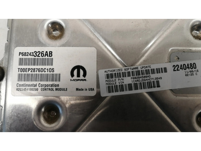 Блок управления двигателя P68243326AB, P68284508AD   Dodge Durango