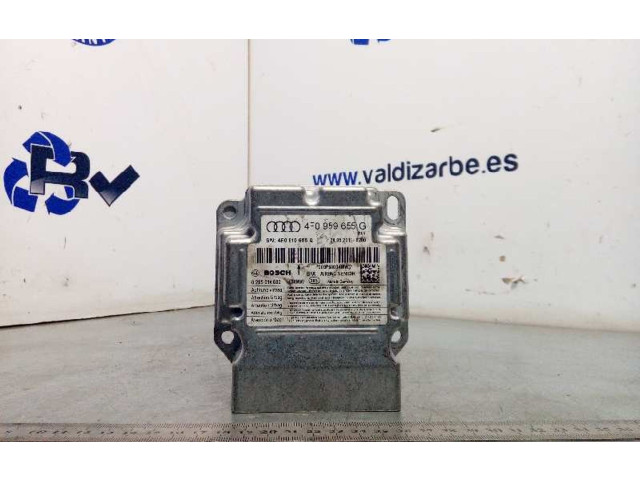 Блок подушек безопасности 4F0959655G, 0285010682   Audi A6 S6 C6 4F