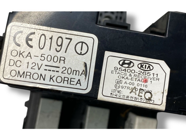 Řídící jednotka 9540026511, 3910127253   Hyundai Santa Fe 2005