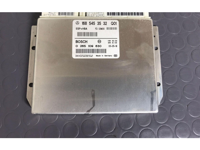 Řídící jednotka 1685453532, 0265109630   Mercedes-Benz A W168 2003