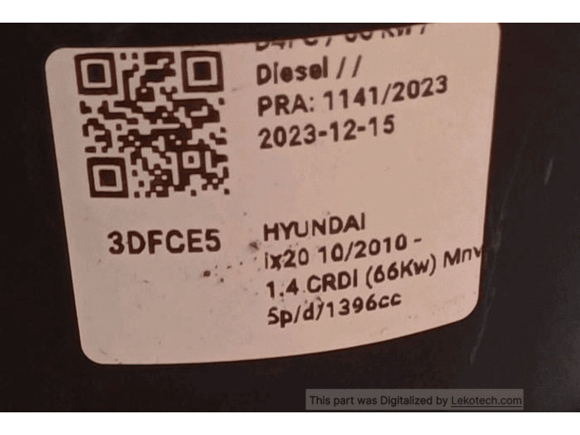 Přístrojová deska  Hyundai ix20 2010 940121K090  