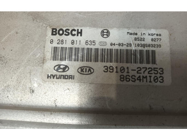 Řídící jednotka 3910127253   Hyundai Santa Fe 2004