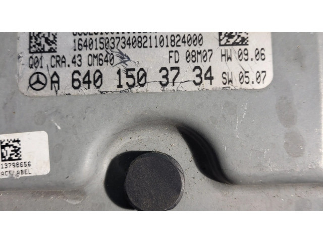 Řídící jednotka A6401503734, 0281015123   Mercedes-Benz A W169 2008