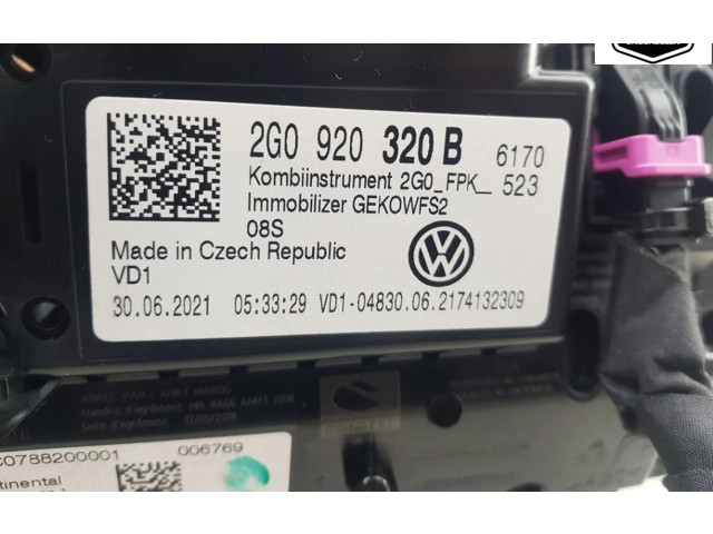 Панель приборов 2G0920320B, 2G0920320B   Volkswagen Polo VI       