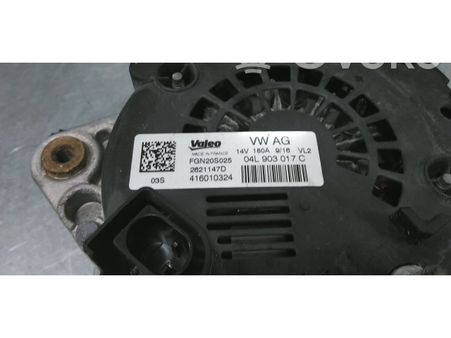 Генератор 04L903017C, 04L903017A   Audi A6 S6 C7 4G      