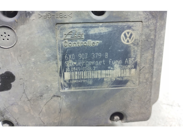 Блок АБС 6X0907379B, 6X0614117   Volkswagen  Polo III 6N 6N2 6NF  1995 - 2001 года