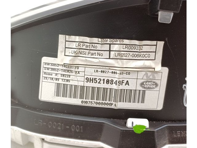 Přístrojová deska  Land Rover Freelander 2 - LR2 2006 9H5210849FA, LR0027006K0C0  